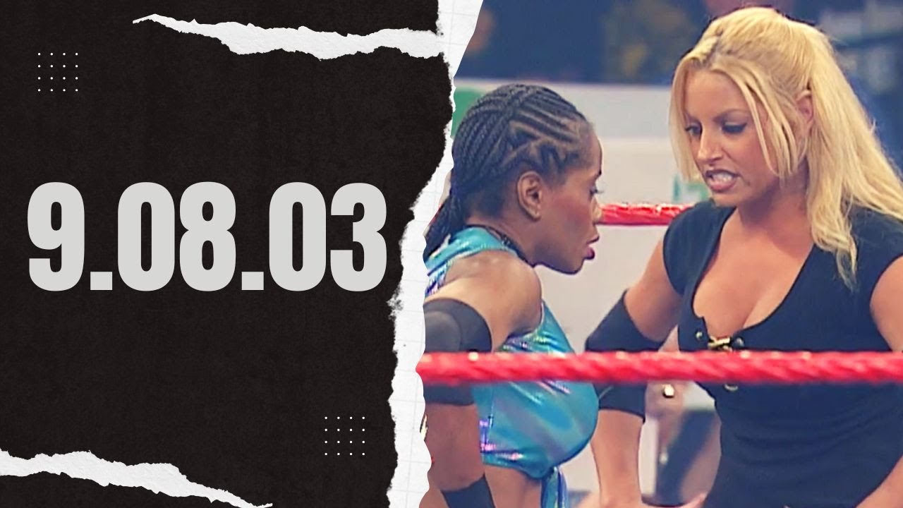 WWE Raw - 09.08.03 -  Gail Kim & Molly Holly vs Jacqueline & Trish Stratus