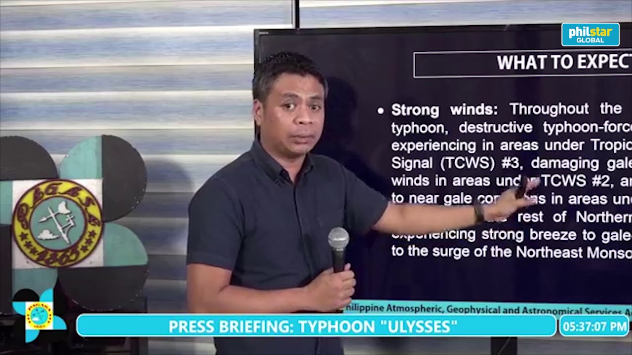 PAGASA gives update on Typhoon Ulysses