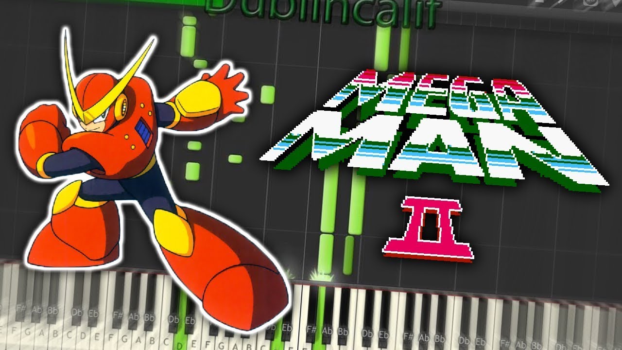 Megaman 2 Quick Man Theme Piano Tutorial Synthesia