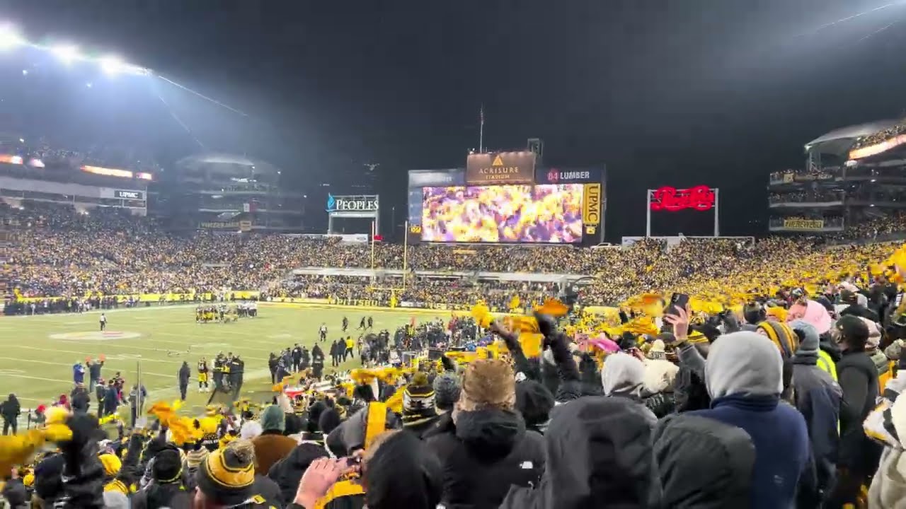 4K! Ravens at Steelers! Renegade!!!