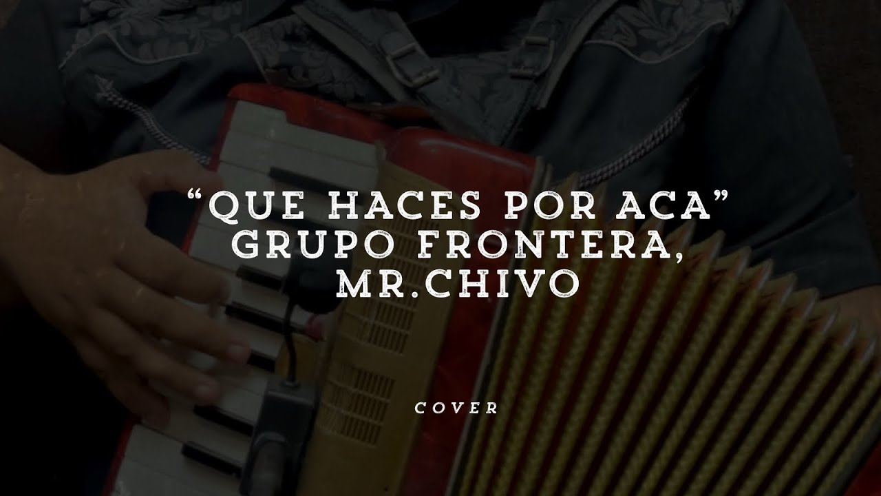 “Que haces por aca” cover