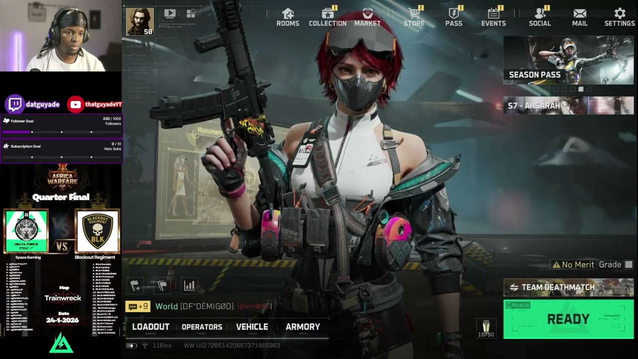 Clan Wars In Delta Force Mobile Quarter Final day 1