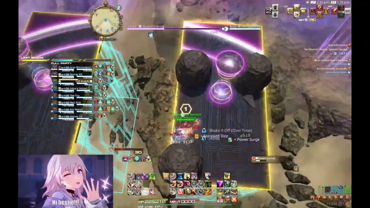 Final Fantasy XIV - Dawntrail - Extreme 3 (Sphene's Burden) - First kill - WAR POV