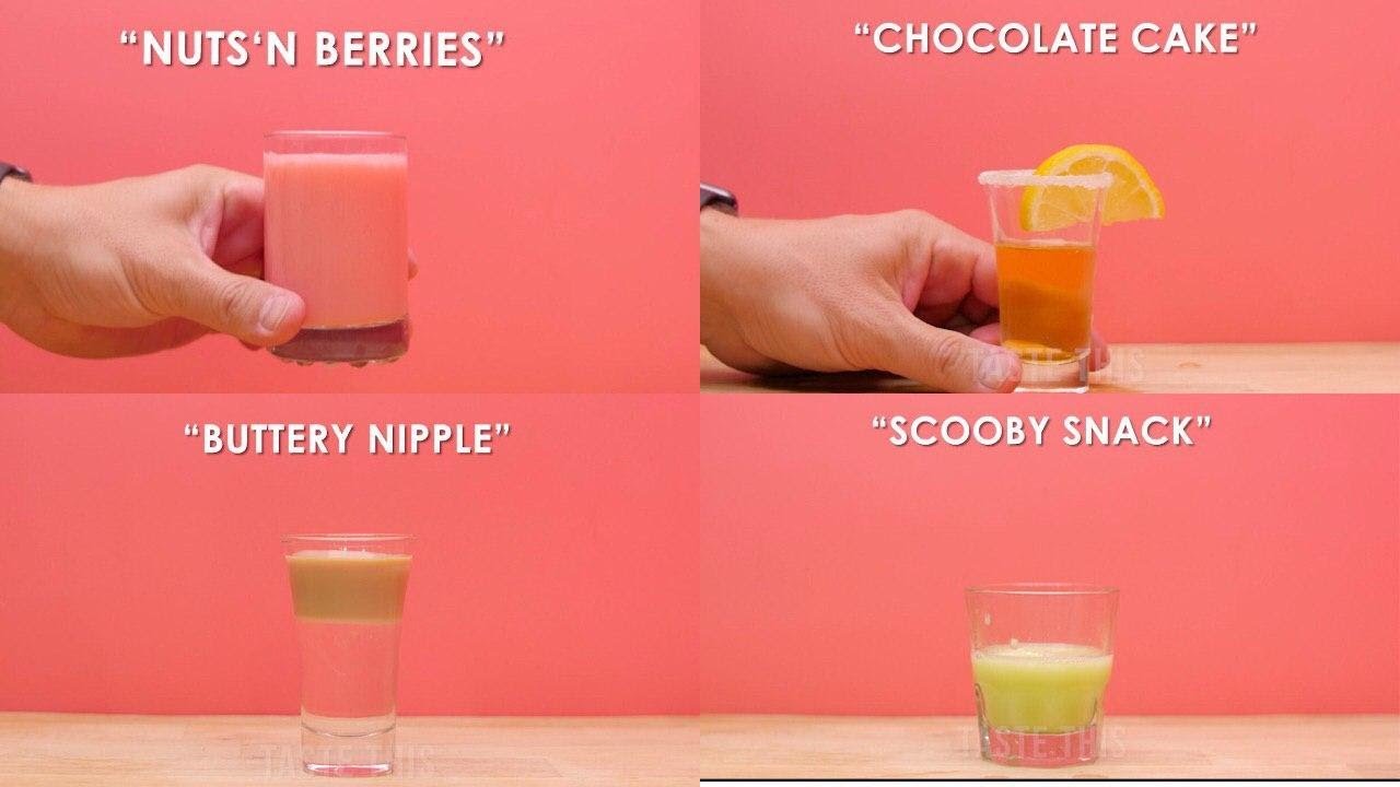 Cool shot recipes