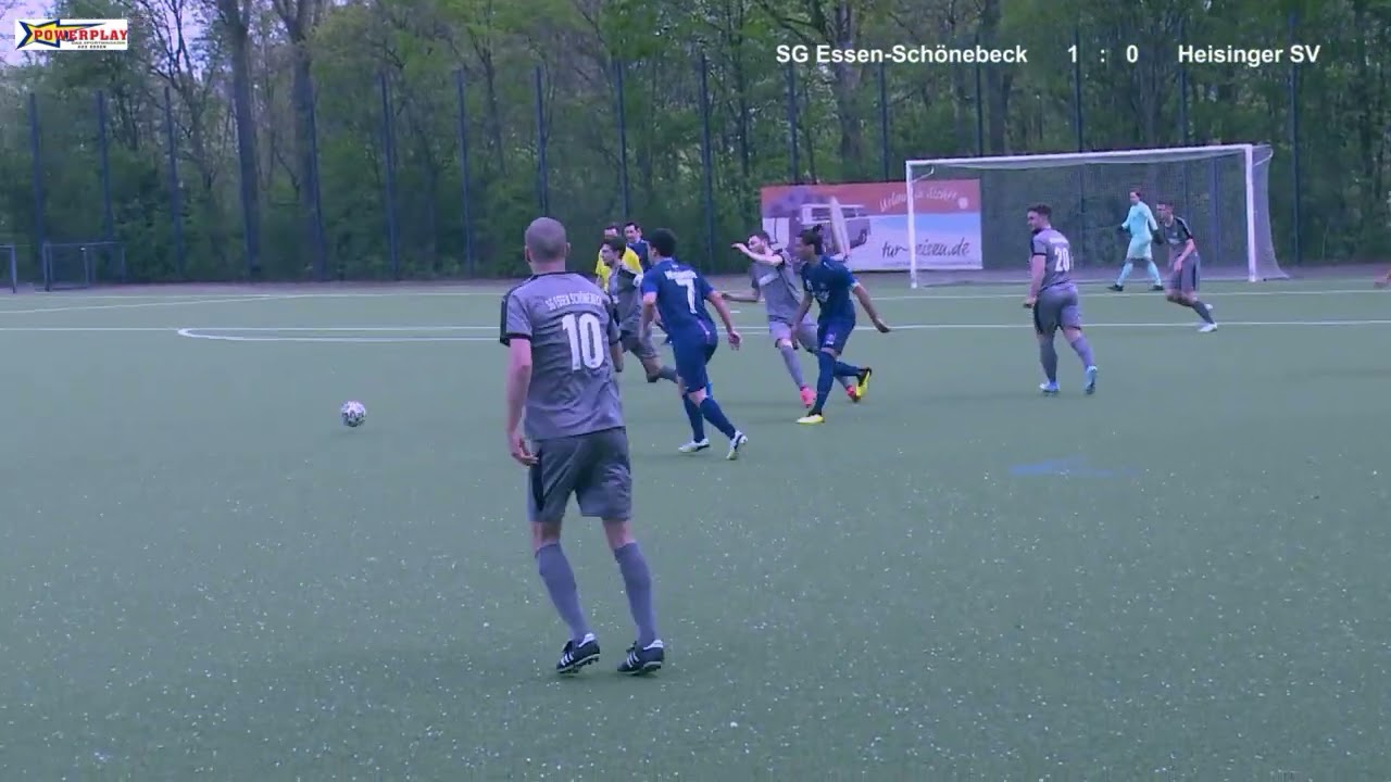 2023 04 23  FV N'rh  Bezirksliga Gr 7 SP25 SG Essen Schönebeck vs  Heisinger SV