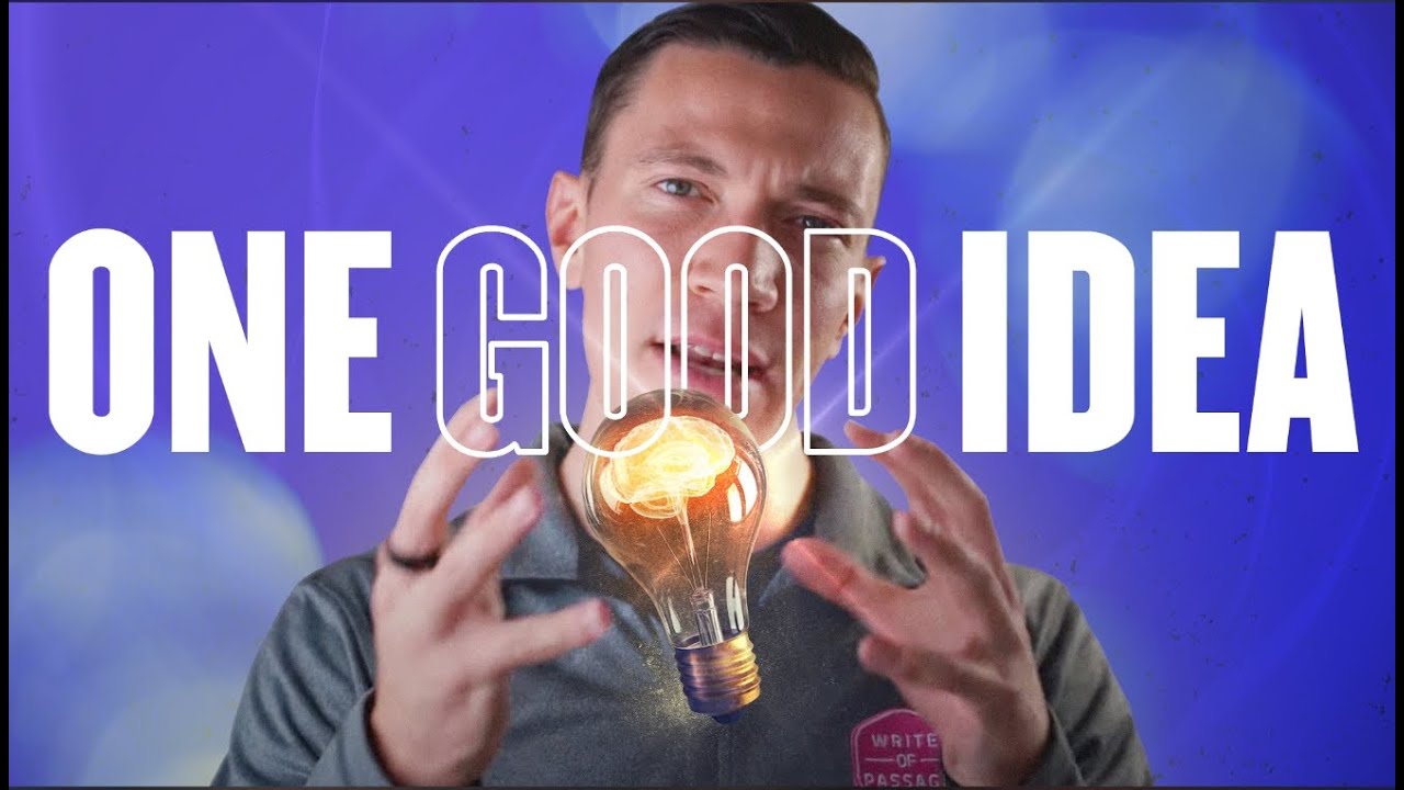 How to Achieve Life-Changing Success With Only One Idea