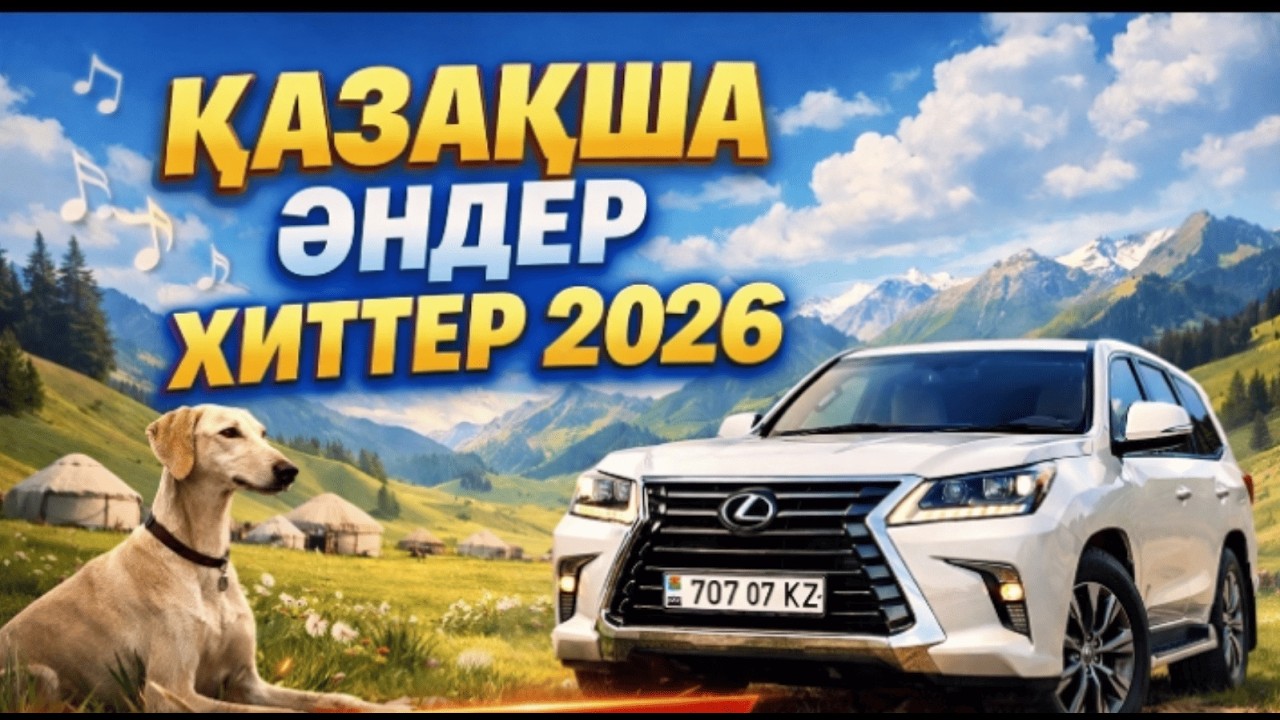 Жолда тындайтын әндер / Қазақша әндер хиттер 2026