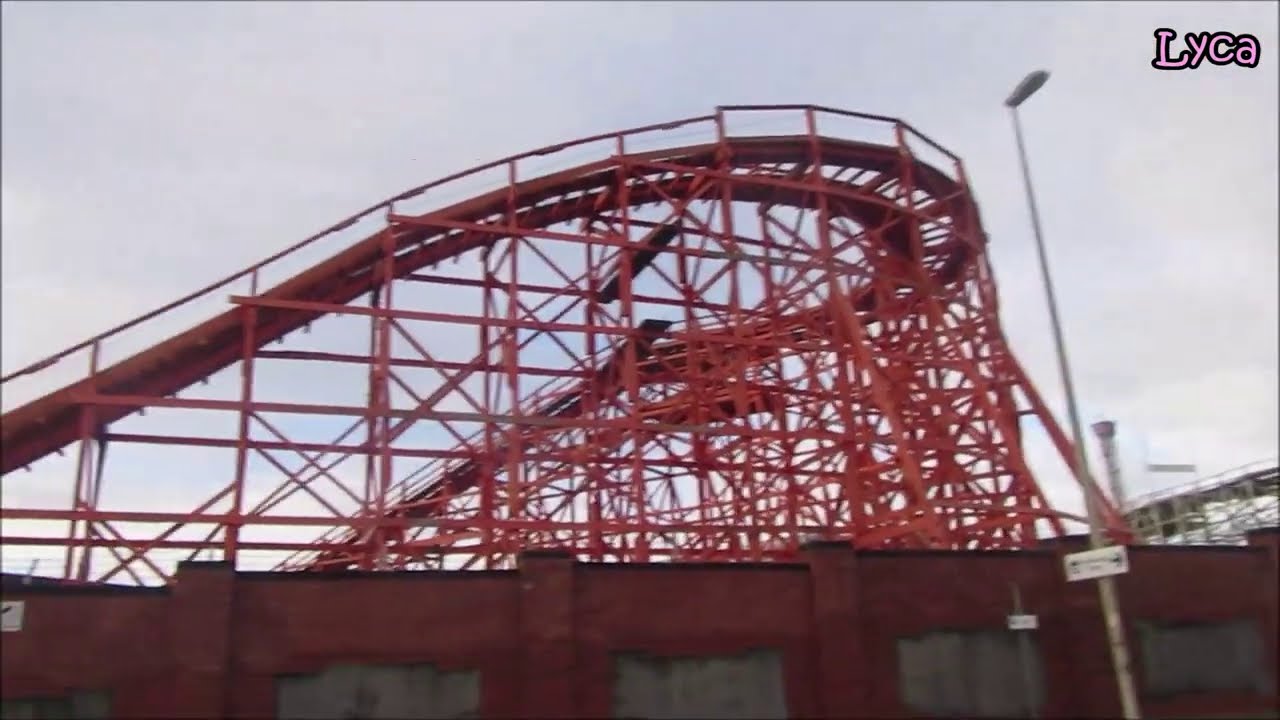 New year in tier 4 in Blackpool. Pleasure beach, remembering ice skating and Penguin Club.