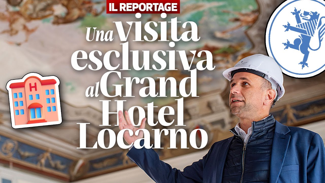 🏨😃 Grand Hotel Locarno 🦁💙 una visita esclusiva sul cantiere 🧱🚧