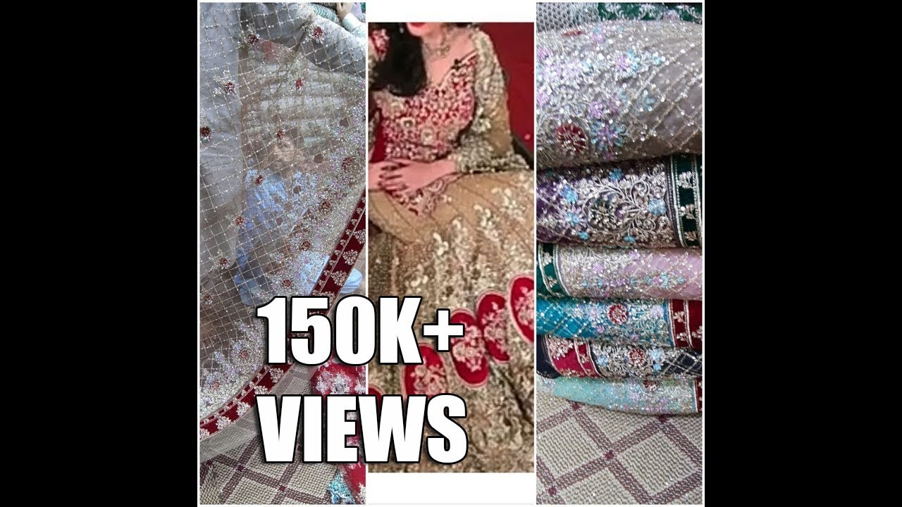 PAKISTANi NEW HANDWORK CUT DANA VARIETY FOR PARTY WEARS