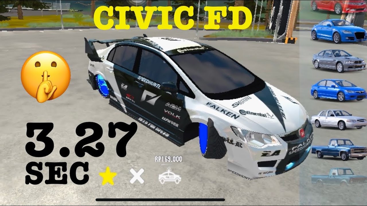 NEW GEARBOX CIVIC FD 3 SEC SETTING GLITCH VERSI 4.9.2 IOS CPM CAR PARKING MULTIPLAYER & NO GG