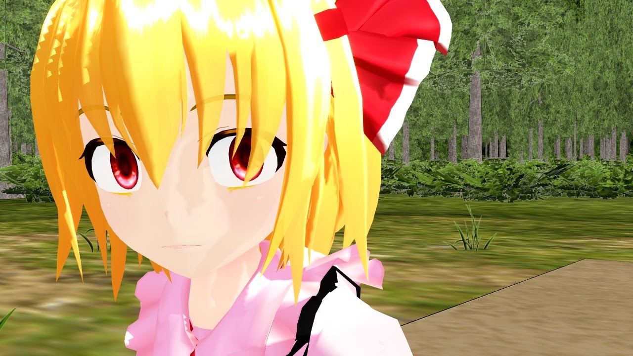 Jealous Rumia [Touhou MMD]