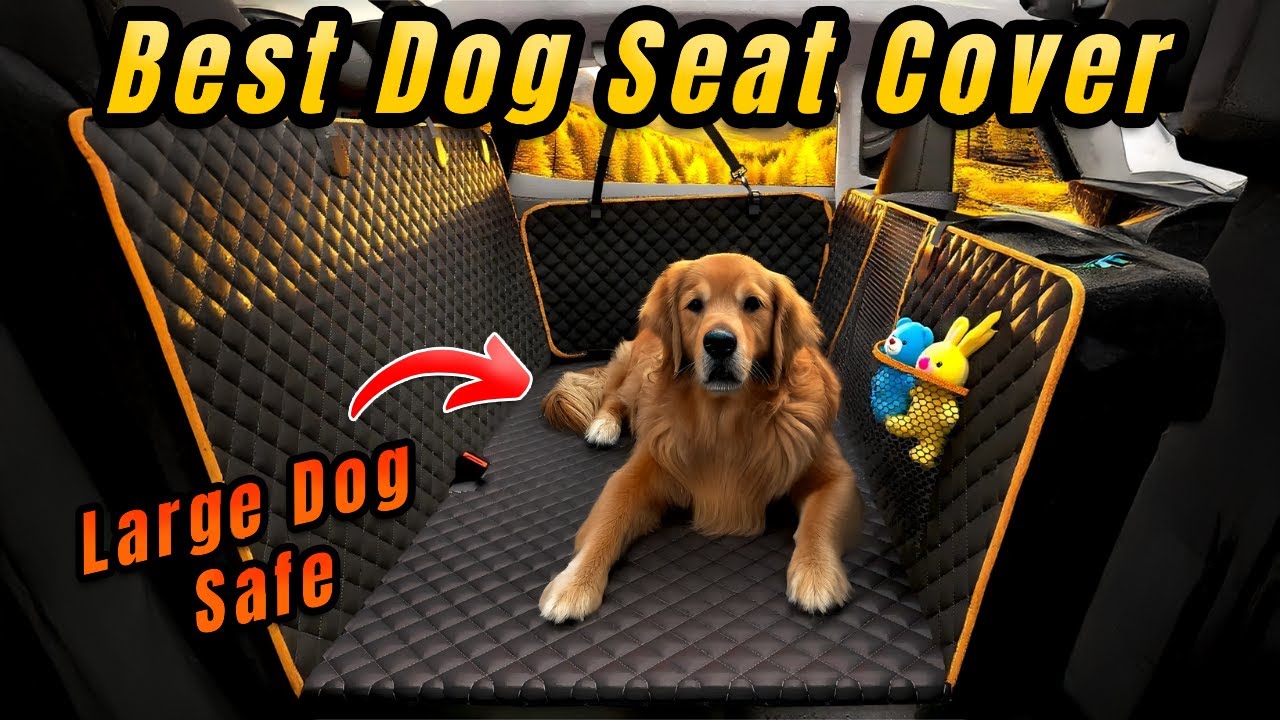 Best Back Seat Car Cover & Extender for Large & Big Dogs!