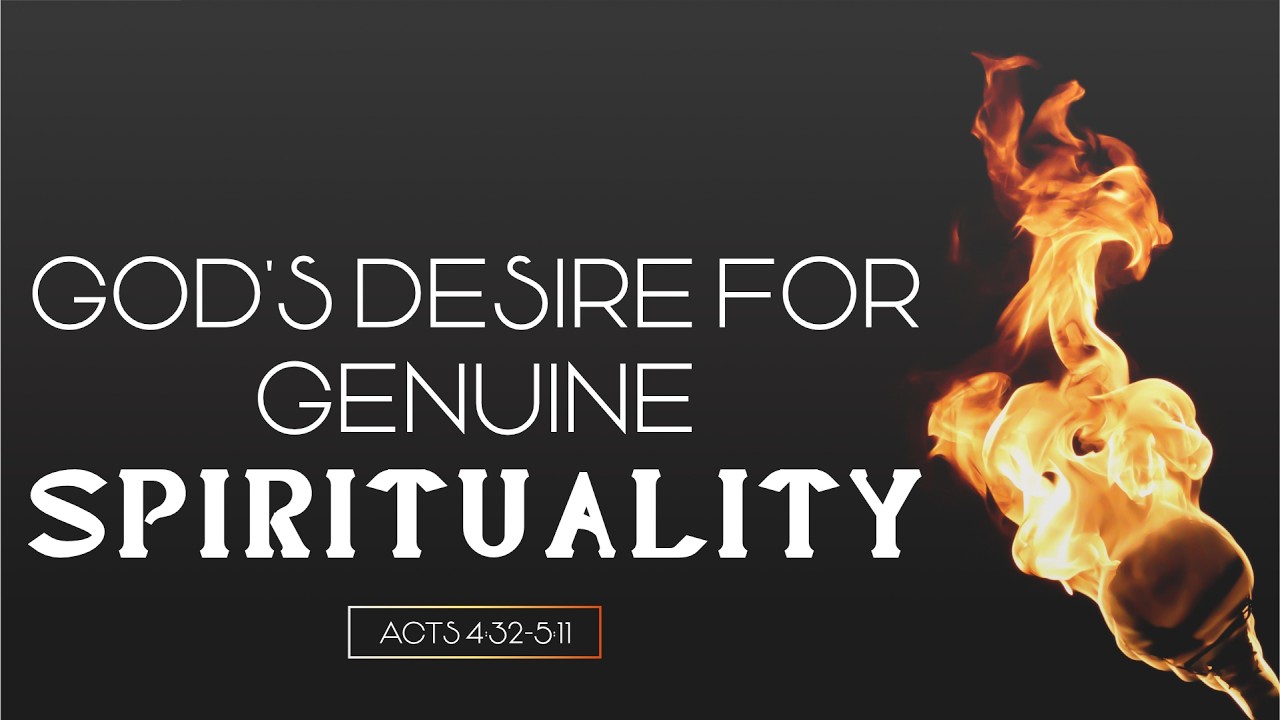 God's Desire For Genuine Spirituality - Pastor Van Gelderen  (February 15, 2026 Sunday Evening)