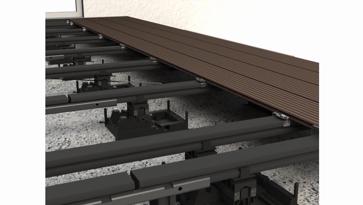 Megawood WPC Terrassendielen Verlegevideo (geschlossenes Deck)