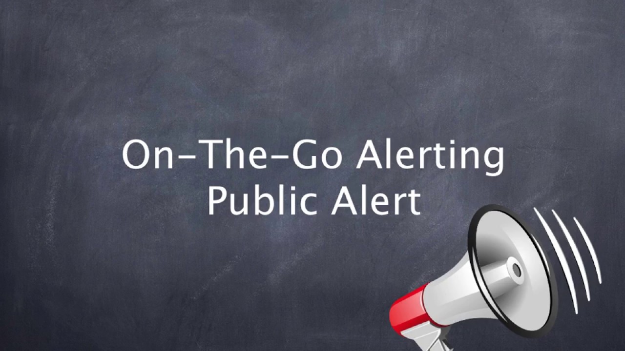 Public Alert