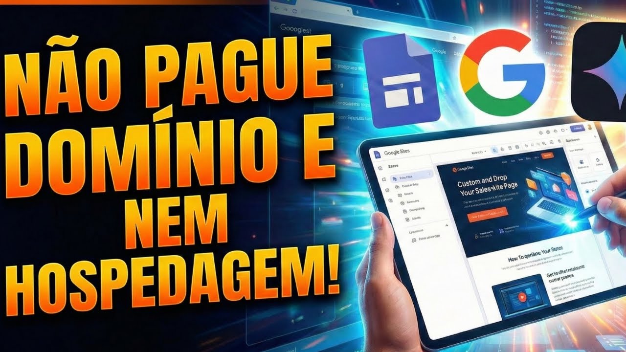 COMO CRIAR PÁGINA DE VENDAS NO GEMINI E PUBLICAR NO GOOGLE SITE SEM PAGAR DOMÍNIO E NEM HOSPEDAGEM