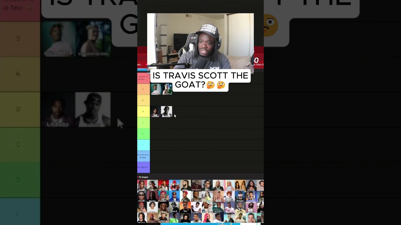 Is TRAVIS SCOTT the GOAT?? | TWITCH: KWEYBK #shorts #juicewrld #chicago