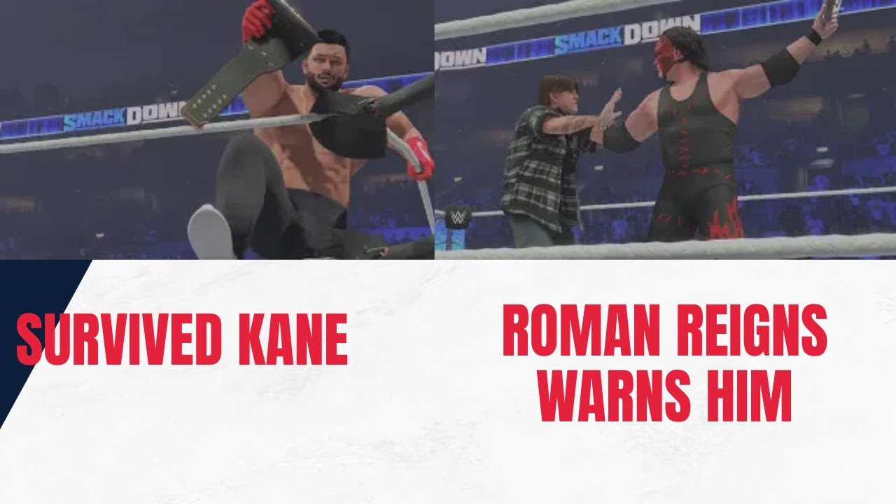 WWE 2K24 Кейн против чемпиона WWE Universal – матч в гробу – ХАОС 😱 | ШОКИРУЮЩАЯ концовка матча Р...