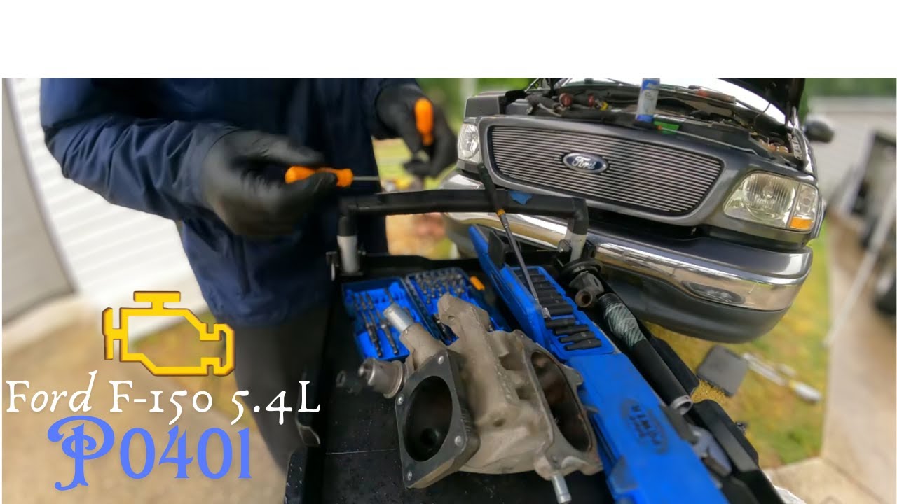 Ford F-150 P0401 Fix: Cleaning EGR Vacuum Ports (1997-2004 Models)