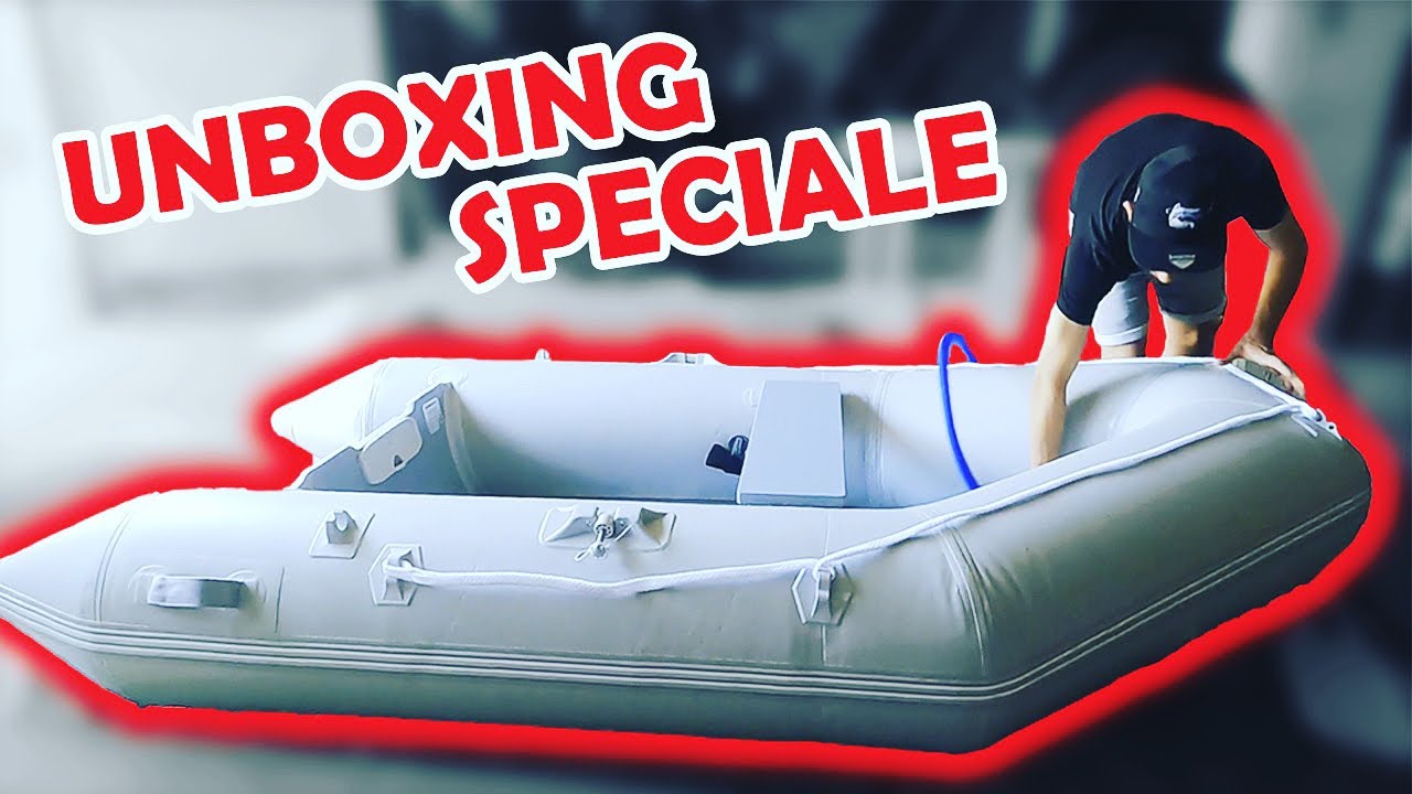 UNBOXING SPECIALE 500 ISCRITTI | Nuovo GOMMONE, montiamolo INSIEME