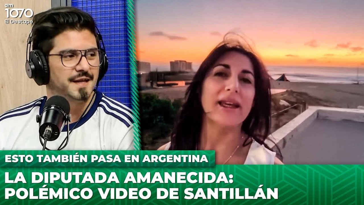 ❌ LA DIPUTADA DE GIRA: Polémico video de Juliana Santillán en cualquiera