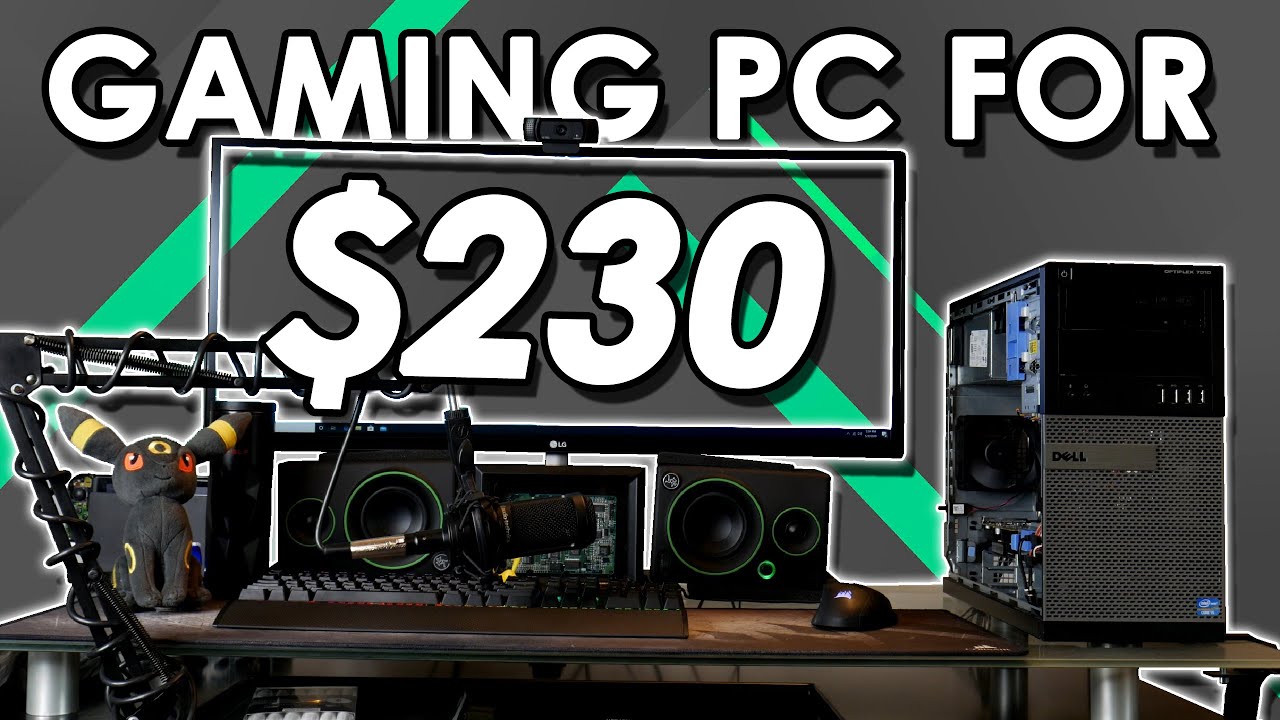 Turning an OLD Dell Optiplex into a GAMING PC?! - Optiplex Flipper PC Part 1 of 2