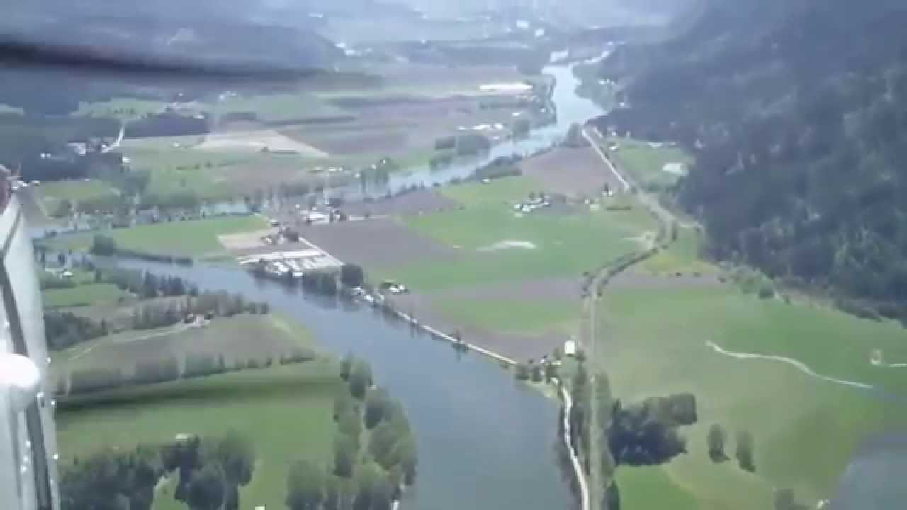 Full Moon Air Services Flight Around Vernon, BC