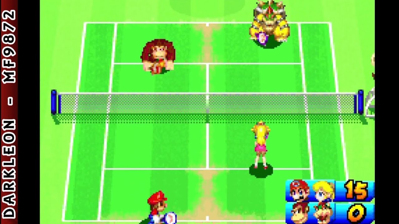 Game Boy Advance - Mario Tennis - Power Tour © 2005 Nintendo - Gameplay