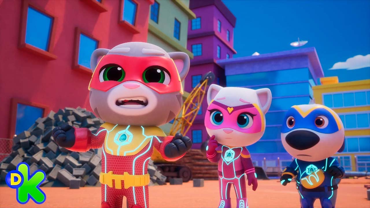 Hora de recuperar o grande punho voador | Talking Tom Heroes: Amigos com Superpoderes | DK Brasil