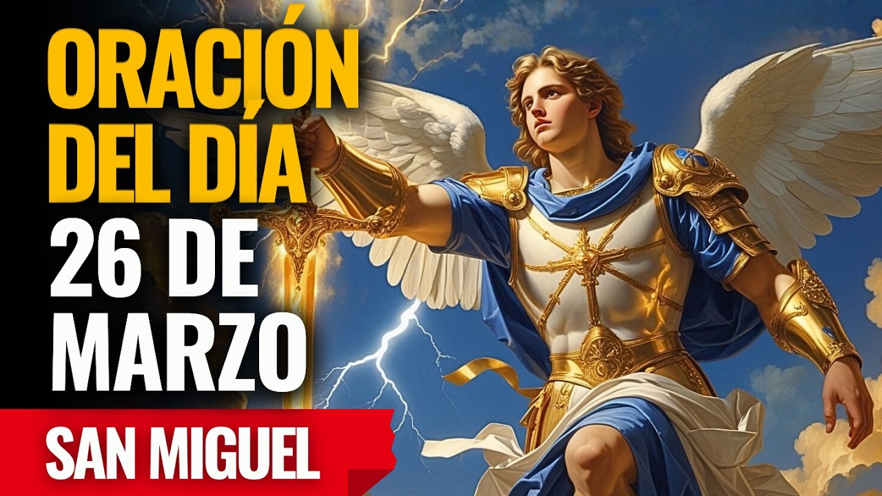 ¡San Miguel rompe toda maldad que intenta levantarse contra ti! Reza ahora