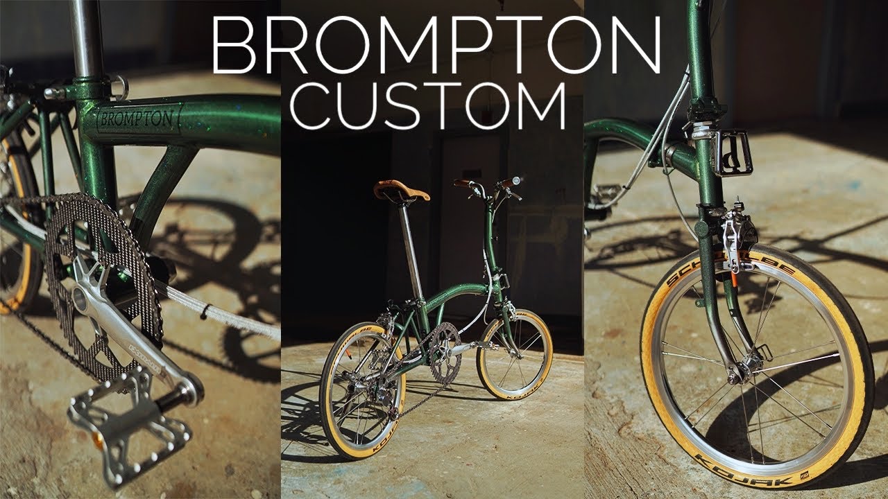 Brompton Custom | Candy Racing Green | 4K