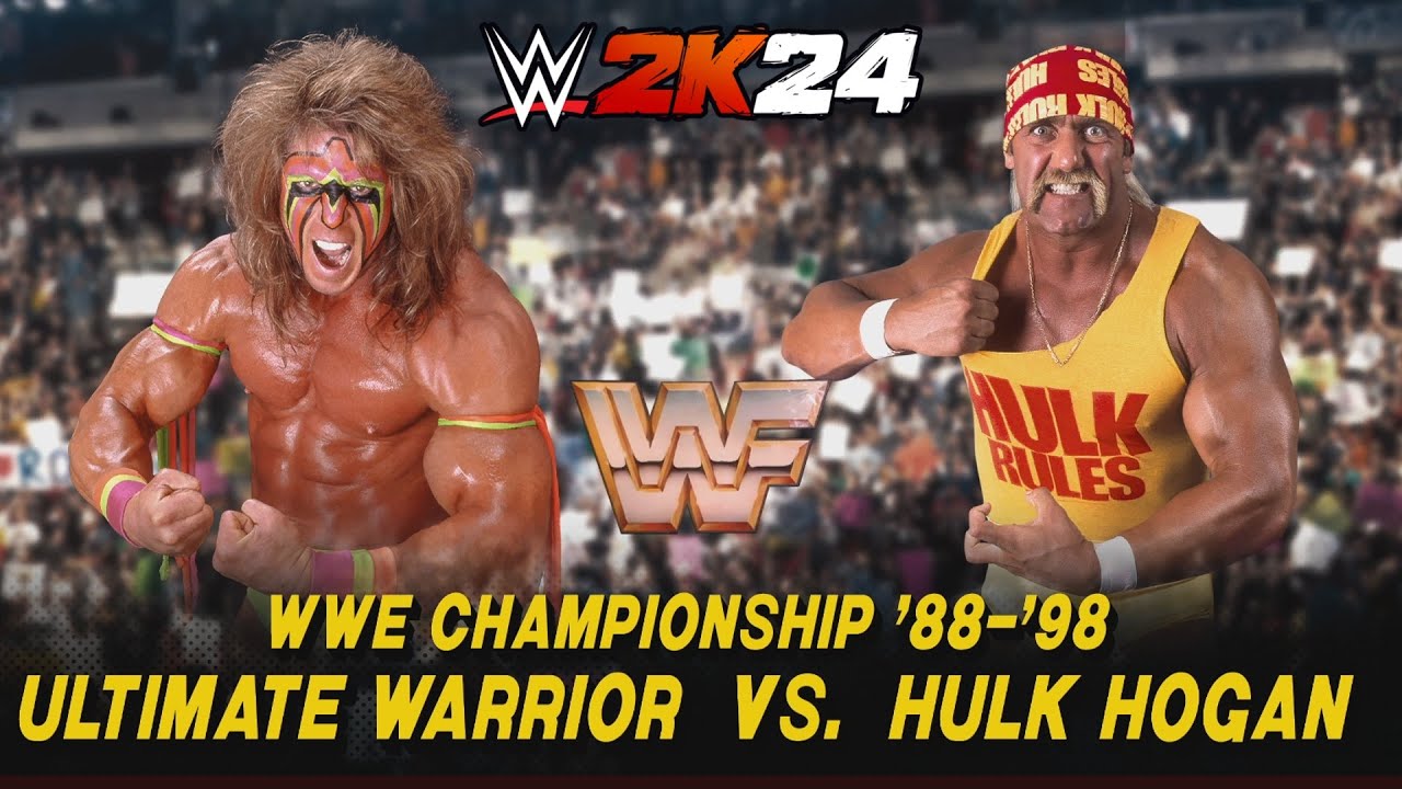 Ultimate Warrior vs Hulk Hogan | WWE2K24
