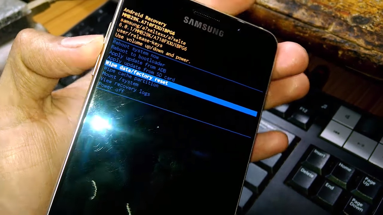 Samsung Galaxy A7 2016 Hard Reset