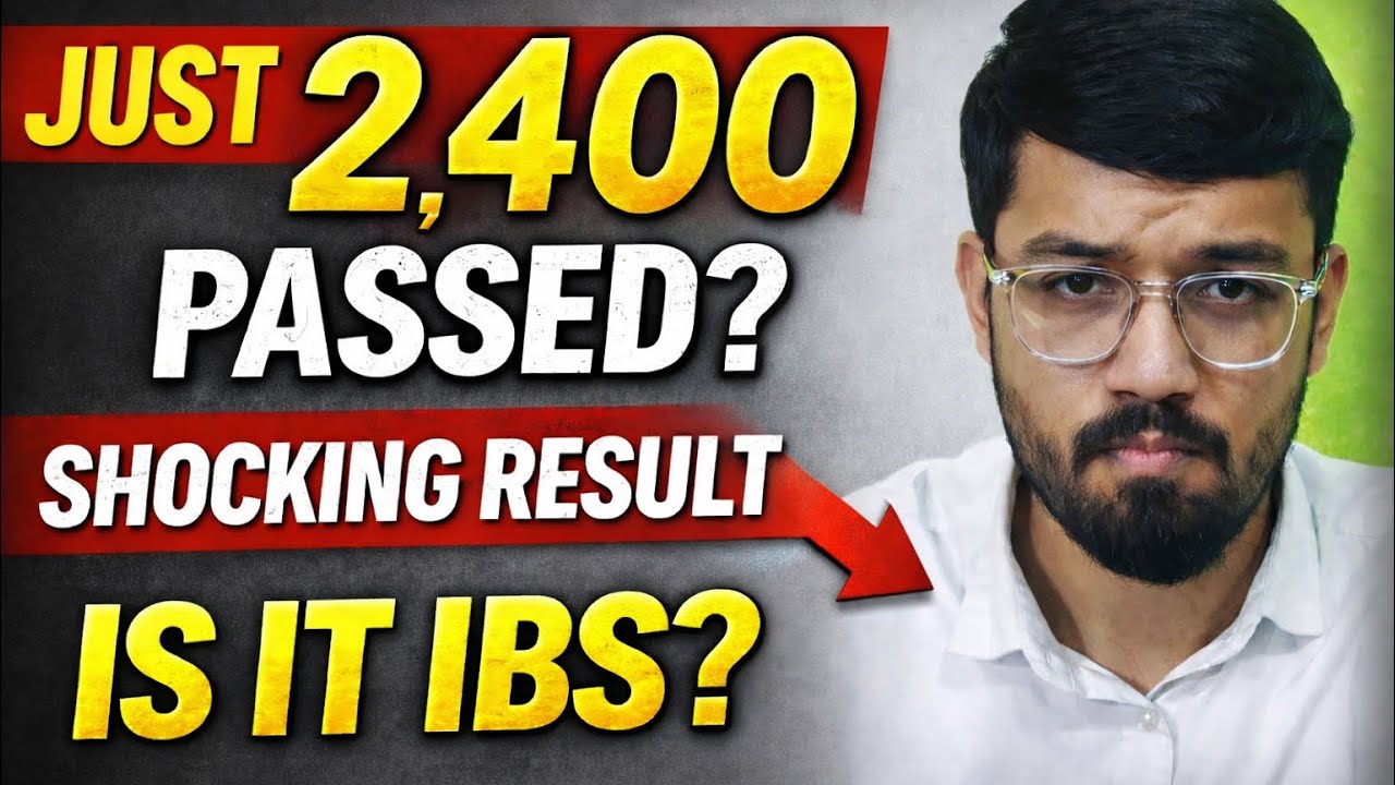 Just 2400 students cleared | Dil ki Baat❤️ | CA Final Jan’26 Results 
