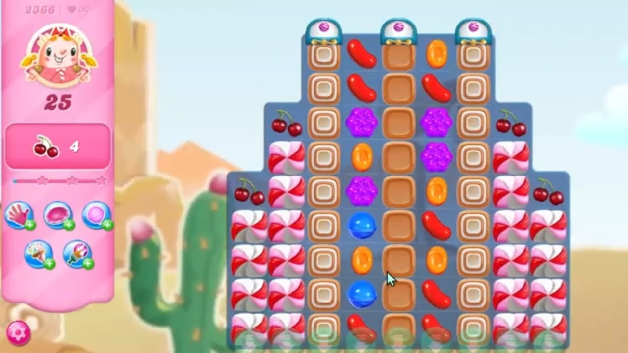 Candy Crush Saga LEVEL 2366 NO BOOSTERS (new version)