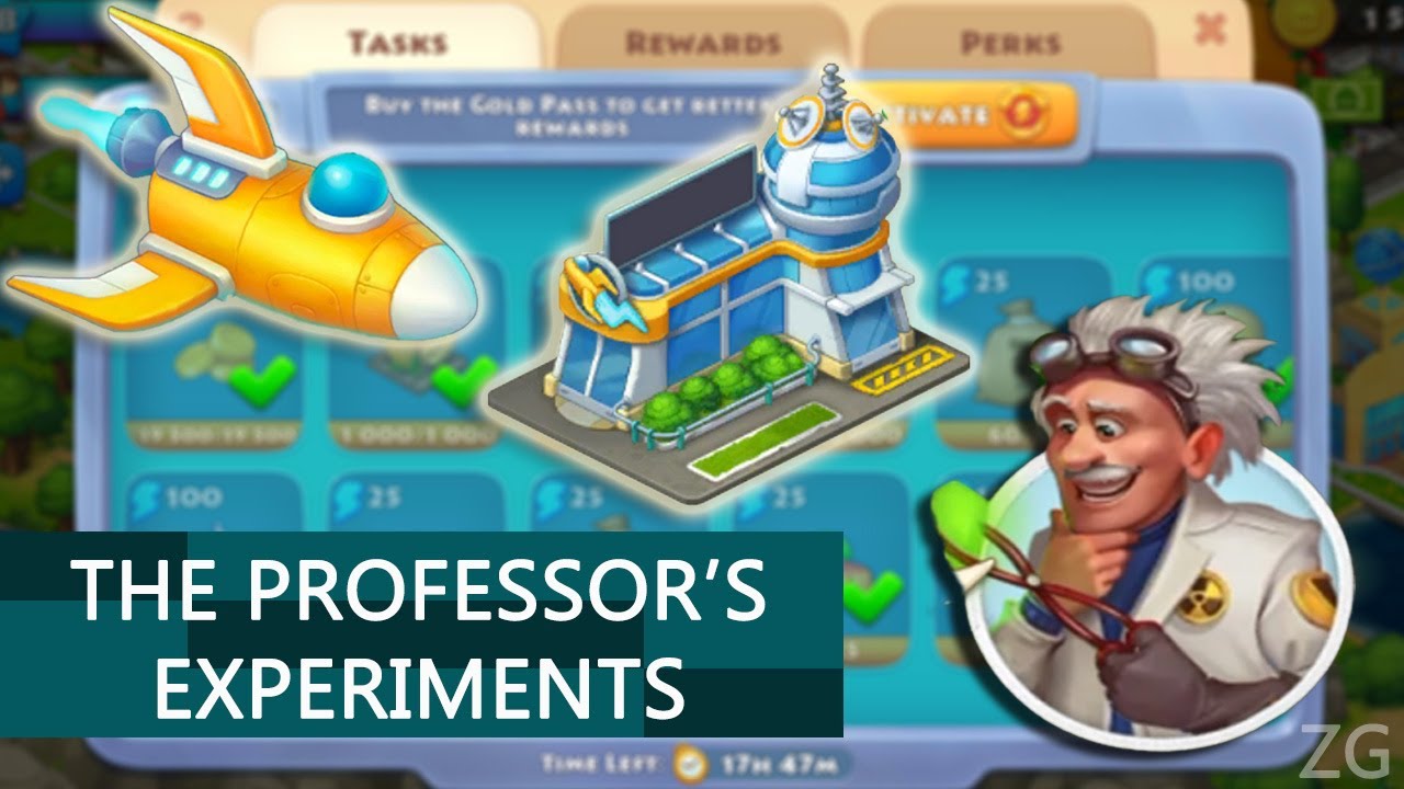 TOWNSHIP : Collecting Rewards for Professor's Experiments