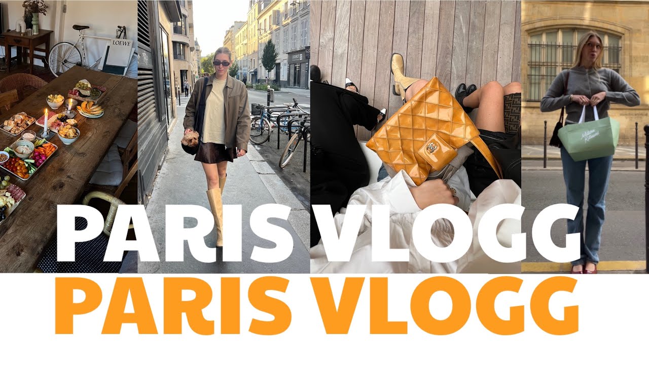 PARIS VLOGG - en vecka i mitt liv 💕