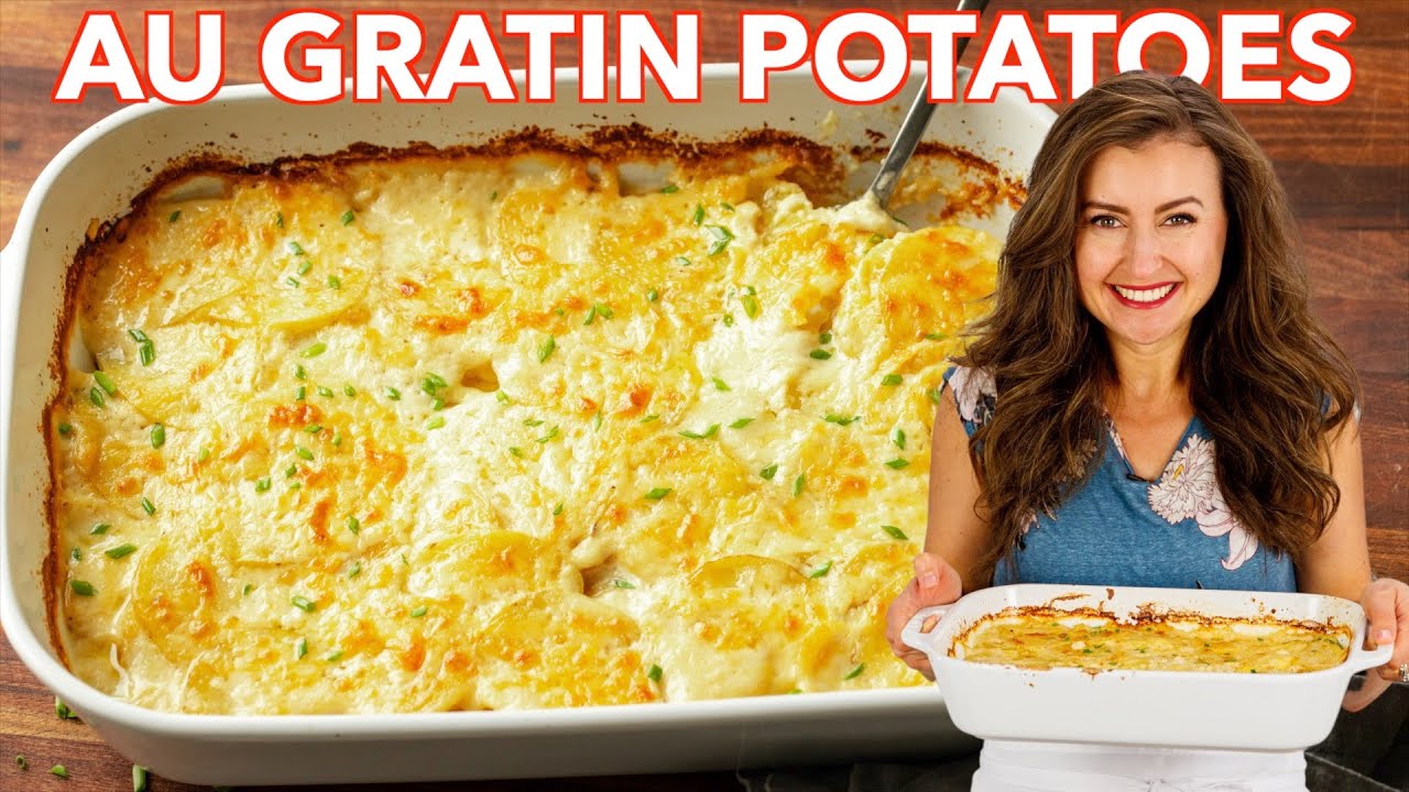 Au Gratin Potatoes - Легкий картофель с гребешком