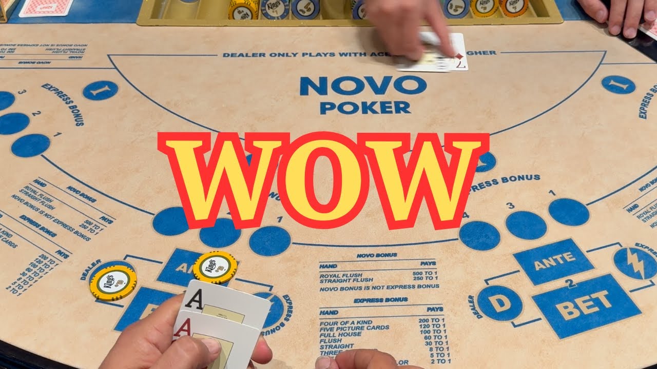Novo Poker ! Wow