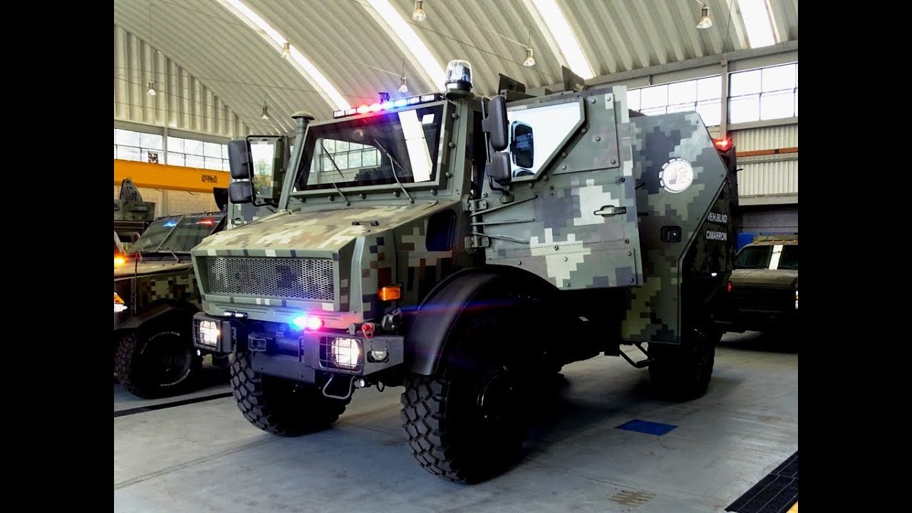 Vehículo blindado mexicano Cimarrón,  un gigante contra la inseguridad
