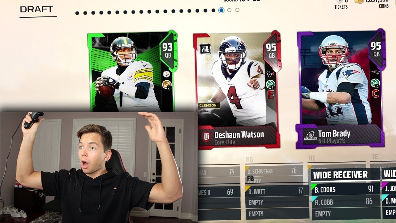 LOWEST JERSEY NUMBER DRAFT!! | MADDEN 18 DRAFT CHAMPIONS CHALLENGE