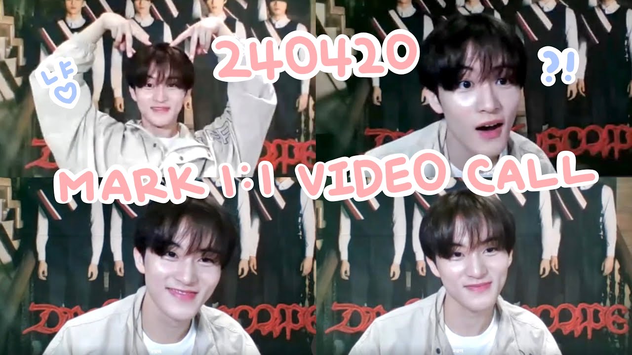 시즈니 브이로그 | 240420 팬플리 마크 영통 팬싸 ✮꙳ 𓂃 𓂂𓏸 • NCT DREAM MARK VIDEO CALL EVENT