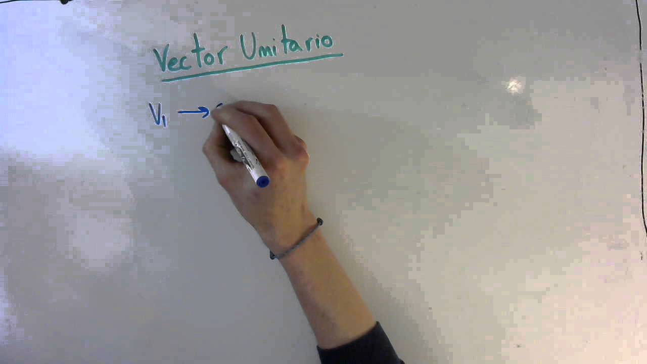 Vector Unitario | Concepto de Vector Unitario