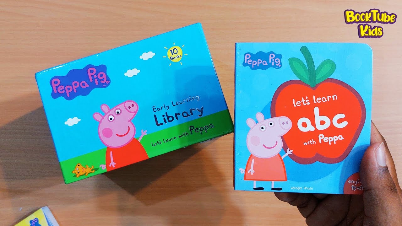 🐷PEPPA PIG : PEPPA PIG EARLY LEARNING LIBRARY 01 | ABC BOOK | LEARN THE ALPHABET WITH PEPPA!