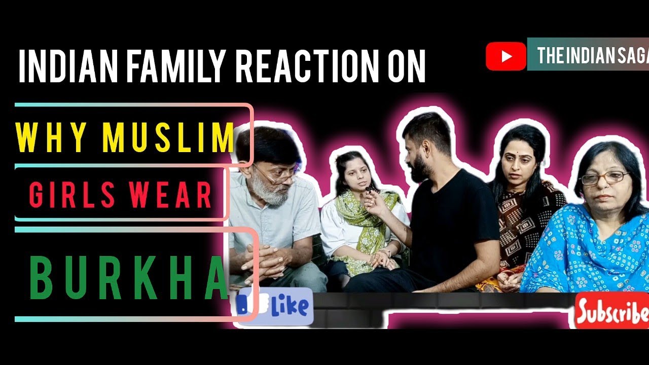 Indian family Reaction on why muslim girls wear hijab and burqa |#history #education #teaching
