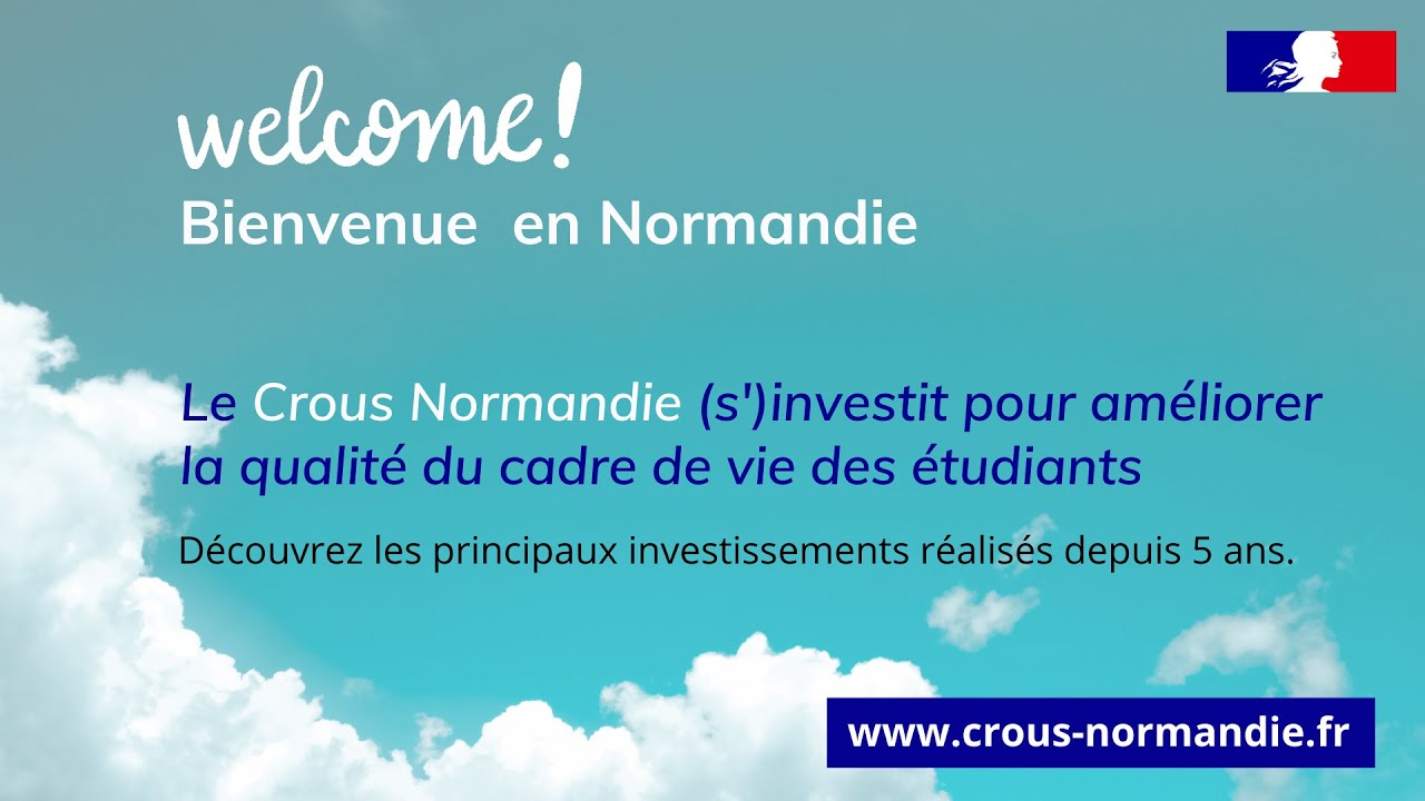 Présentation de la résidence du campus 1- Caen - Crous Normandie