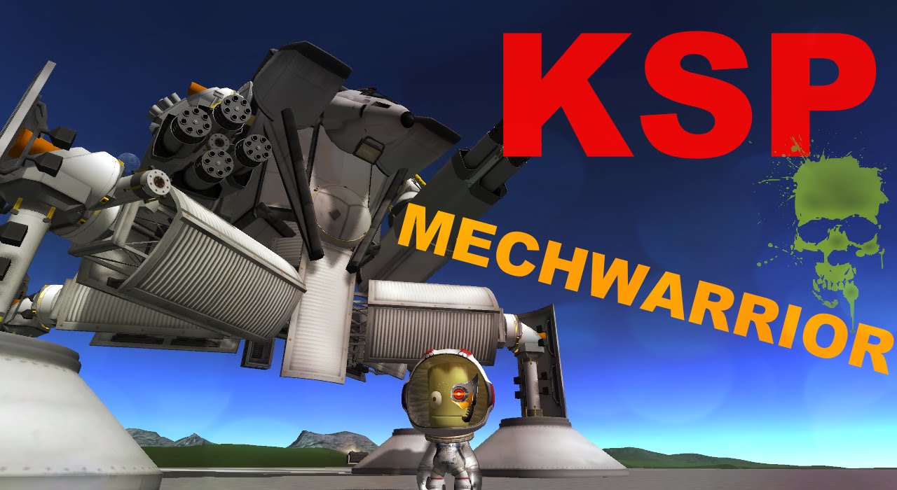 KSP Kerbal Space Program Mech Warrior механический воин