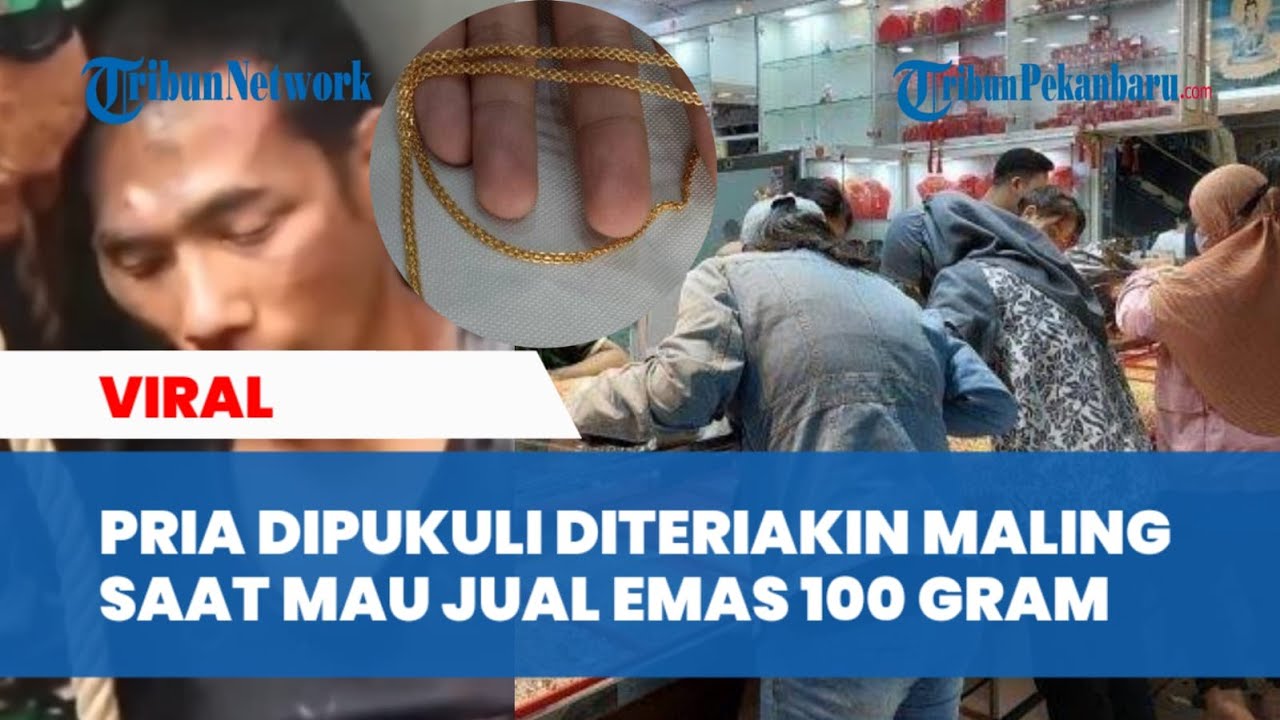 VIRAL, Pria di Martapura Dikeroyok, Diteriaki Maling Saat Mau Jual Emas 100 Gram