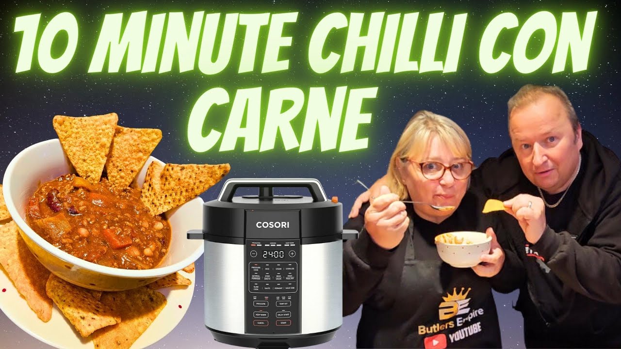 Amazing 10 Minute Chilli Con Carne In The Cosori Pressure Cooker